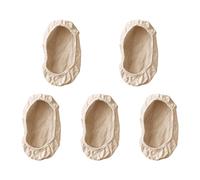 XAGMODSHN Lot de 5 doublures rondes en tissu pour panier à pain au levain pour les amateurs de pâtisserie