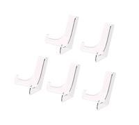 XAGMODSHN Lot de 5 supports en acrylique transparent pour cartes, livres, cadres photo, magazines, téléphones