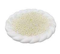 XAGMODSHN Lot de perles artificielles résistantes aux chocs pour projets, design portable, 7 choix de diamètre, accessoires de mariage, fournitures de bijoux, perles