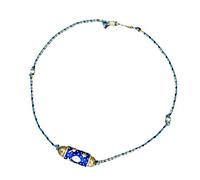 XAGMODSHN Mode ethnique Rose corde revêtement sphère chaîne à breloques réussie avec ancien Plan pour les femmes mode ethnique chaîne à succès