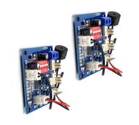 XAGMODSHN Module de contrôleur de Vitesse de Ventilateur multicanal avec sonde de température et systèmes d ' Alarme Carte de Commande CPU d ' Alarme Haute température 12 V 9 A