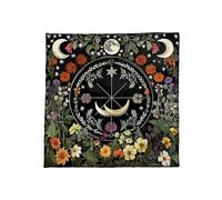 XAGMODSHN Nappe de table divinations - Tapis de table - Oracles astrologiques - Tarots - Autels - Jeu de société - Fortunes Telling