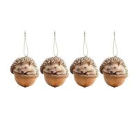 XAGMODSHN Ornements d ' Animaux en Acrylique Brillant avec Divers Motifs d ' Animaux comme des écureuils pour la décoration de Jardin de Maison, décors d ' Arbre de noël Plats