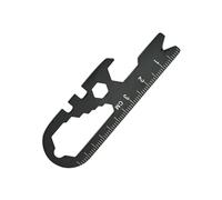 XAGMODSHN Outil de Poche de Poids, Outil de Survie avec Griffes, Tournevis, résistance à la, règle de Gravure, ouvre-Bouteille, Gadget Portable d ' extérieur