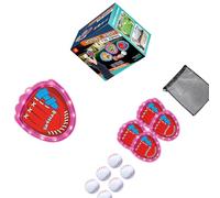 XAGMODSHN Pack de 1 Ensemble All Epochs Family Connection Brighten Sticky Goal Sphere Game 4 pagaies 6 Globes favorisant la Participation en Plein air Amusant Sticky Sphere