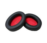 XAGMODSHN Papier À Oreilles en Cuir Coussins d'oreille en Cuir Couvrent Les Oreilles De Mousse À Mémoire pour Les Casques D'écoute Remplacement