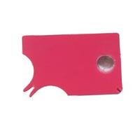 XAGMODSHN Peigne Anti-tiques pour Animaux De Compagnie Et Tiques avec Lentille Outil De Toilettage Ergonomique Et Sûr pour Chiens Et Chats Loupe D'élimination des Tiques