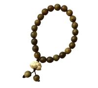XAGMODSHN Perlé Bouillé Présent pour Les Femmes avec Un Tempérament Unique Et Un Charme Traditionnel Bijoux en Bois Fait À La Main