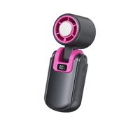 XAGMODSHN Petit ventilateur individuel polyvalent, petit ventilateur à piles longue durée, dispositif rechargeable, adapté individus actuels à vitesse