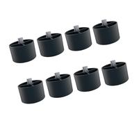 XAGMODSHN Pieds De Graveur 8 Pièces Tampons ABS Empilables pour Une Hauteur Jusqu'à 50mm pour des Projets De Gravure Précis Kit D'extension De Gravure Cylindrique