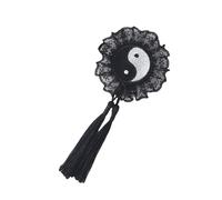 XAGMODSHN Pince à cheveux à pompons pour femme et fille - Clip solide et sécurisé pour queue de cheval - Barrette latérale pour événement culturel