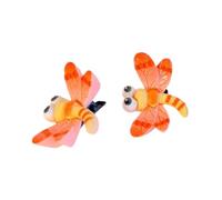XAGMODSHN Pince à cheveux colorée en forme d'animal de dessin animé pour filles enfants Barrettes 3D papillon escargot épingles à cheveux faites à la main épingles à cheveux de dessin animé