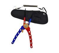 XAGMODSHN Pince de Serrage de pêche antirouille avec | Pince à poignée antidérapante, pince de pêche ergonomique, conception flottante pour divers besoins de pêche,