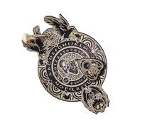 XAGMODSHN Planche de pendule avec planche en bois pour adolescents et adultes, fête d'anniversaire, tête de mort, esprit avec planchette