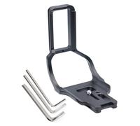 XAGMODSHN Plaque en alliage d'aluminium standard pour D850 - Poignée fendue - Vis latérale réglable - Montage de la caméra en alliage d'aluminium - Libération rapide