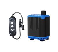 XAGMODSHN Pompe À Eau Immergée Et Silencieuse pour Aquariums avec Réglage De 4 Débits Idéale pour Les Fontaines D'étang Et Les Systèmes Hydroponiques. Pompe À Eau À Débit Réglable