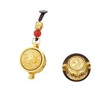 XAGMODSHN Porte-clés authentique représentant la prospérité et la fortune en métal fin, convient pour tous les âges