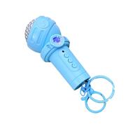 XAGMODSHN Porte-clés enregistreur vocal portable en forme de microphone avec fonction de lecture, coque en ABS sûr pour enfants, cadeau portable pour enfants