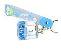 XAGMODSHN Porte-clés ludique compact avec pendentif pour étudiants, supports multifonctionnels professionnels pour jeunes adultes, Hexagonal., taille unique