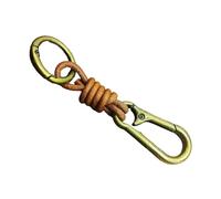 XAGMODSHN Porte-clés vintage en cuir pour homme, style vintage, pendentif à suspendre pour clés de voiture et accessoires de voiture, C, taille unique