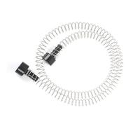 XAGMODSHN Réducteur De Vitesse Extérieur Frein À Ressort Tyrolienne en Acier Inoxydable Robuste 165 Cm avec Absorption des Chocs Et Frein Ressort Tyrolienne Extérieur Facile Installer