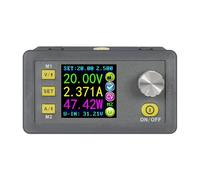 XAGMODSHN Régulateur de précision réglable 0-32V 3A 96W avec écran LCD | en temps réel avec fonctions prédéfinies et protections contre les surtensions pour les projets et les