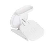 XAGMODSHN Repose-pieds pliable pour salle de bain - Économie d'espace - Sécurité antidérapante pendant le stockage des jambes - Installation rapide - Outils de déni de douche pour le rasage