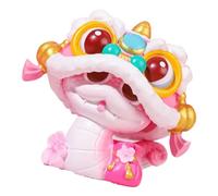 XAGMODSHN Résine Lion Danse Serpent Miniature Figurine Ornement pour améliorer la chance et la conscience dans n'importe quelle pièce