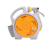 XAGMODSHN Rouleau de tuyau d'arrosage transportable avec plan rétractable, substance en PVC fin pour un rangement facile et une utilisation en extérieur