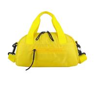 XAGMODSHN Sac à bandoulière compact de voyage en nylon imperméable avec intérieur spacieux pour les amateurs de fitness, organisateur de gym fonctionnel, jaune, One Size