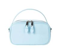 XAGMODSHN Sac à bandoulière de couleur unie pour femme, sac à bandoulière tendance, style coréen, sac à main élégant, sac à main quotidien, sac de rendez-vous, bleu