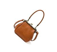 XAGMODSHN Sac à bandoulière rétro pour femme - Poche pratique pour téléphone - Utilisation quotidienne, marron, One Size