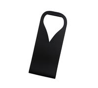 XAGMODSHN Sac à vin portable en cuir PU avec doublure douce pour protéger une bouteille de champagne pour un événement, Noir