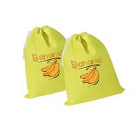XAGMODSHN Sac d'épicerie étanche avec cordon de serrage pour réfrigérateur de qualité alimentaire, jaune, Taille unique