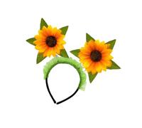XAGMODSHN Serre-tête à fleurs de mariage, accessoires photo, bandeau amusant pour fête, karaoké, fête de Noël, couronne de scène pour femmes et filles en vrac