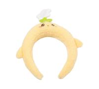 XAGMODSHN Serre-tête amusant en forme d'animal pour femme - En peluche - Pour le lavage du visage - Accessoire de fête de famille