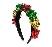 XAGMODSHN Serre-tête confortable en polyester avec fleur pour femme - Accessoire tendance pour décoration de Noël