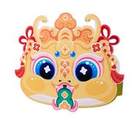 XAGMODSHN Serre-tête décoratif pour filles - Serpent chinois antique - Couronnes de cosplay - Festival du printemps 2025 - Coiffe de serpent de dessin animé - Accessoire familial - Activité artisanale