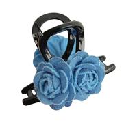 XAGMODSHN Serre-tête élégant en forme de fleur de camélias pour mariage Halloween pour femmes et étudiantes