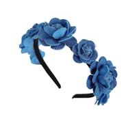 XAGMODSHN Serre-tête élégant en forme de fleur de camélias pour mariage Halloween pour femmes et étudiantes
