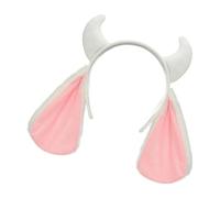 XAGMODSHN Serre-tête en corne de mouton à fourrure pour fêtes costumées, spectacles, accessoires légers et confortables à porter, accessoires sans danger pour les enfants, accessoire de déguisement