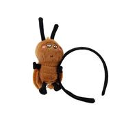 XAGMODSHN Serre-tête fantaisie 3D en forme de cafard en peluche - Accessoire de fête pour adultes - Festival de musique et Halloween