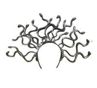 XAGMODSHN Serre-tête métallique pour photomaton d'Halloween - Serpent - Pour fêtes et festivals de musique