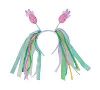 XAGMODSHN Serre-tête pour carnavals, œufs de Pâques, maquillage du visage, bandeau mignon à franges, bandeau coloré pour festival, Pâques, bandeaux pour femmes, bandeaux pour filles et enfants
