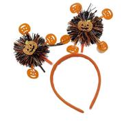 XAGMODSHN Serre-tête squelette/citrouille d'Halloween - Accessoire de costume - Serre-tête de mort - Accessoires d'Halloween pour femme