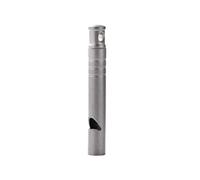 XAGMODSHN Sifflet portable en alliage de métal pour dressage d'animaux de compagnie pour la randonnée, le camping, l'exploration des urgences portables durables