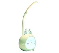 XAGMODSHN USB Rechargeable Cartoon Desk Lamp Home Decoration Night Light Adjustable Angles Reading Light for Children Student Portable Cartoon Desk Lamp