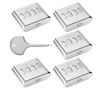 XAGMODSHN Verrou De Sécurité Port Type C Barrière Physique en Métal Bloqueurs USB C Protection des Données pour Ordinateurs Portables Et PC Joint Amovible