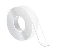 Xahpower 3 Mètres Ruban Adhésif Double Face Extra Fort, Amovible, Réutilisable, Sans Traces, Scotch Nano Double Face Transparent pour Moquette, Voiture, Maison, Cuisine (300 * 3 * 0.2 CM)