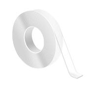 Xahpower 3 Mètres Ruban Adhésif Double Face Extra Fort, Amovible, Réutilisable, Sans Traces, Scotch Nano Double Face Transparent pour Moquette, Voiture, Maison, Cuisine (300 * 2 * 0.2 CM)